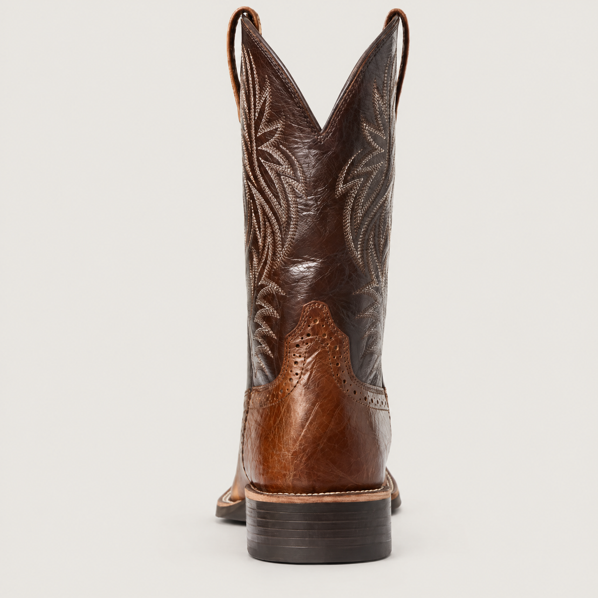 Men's square toe western boots