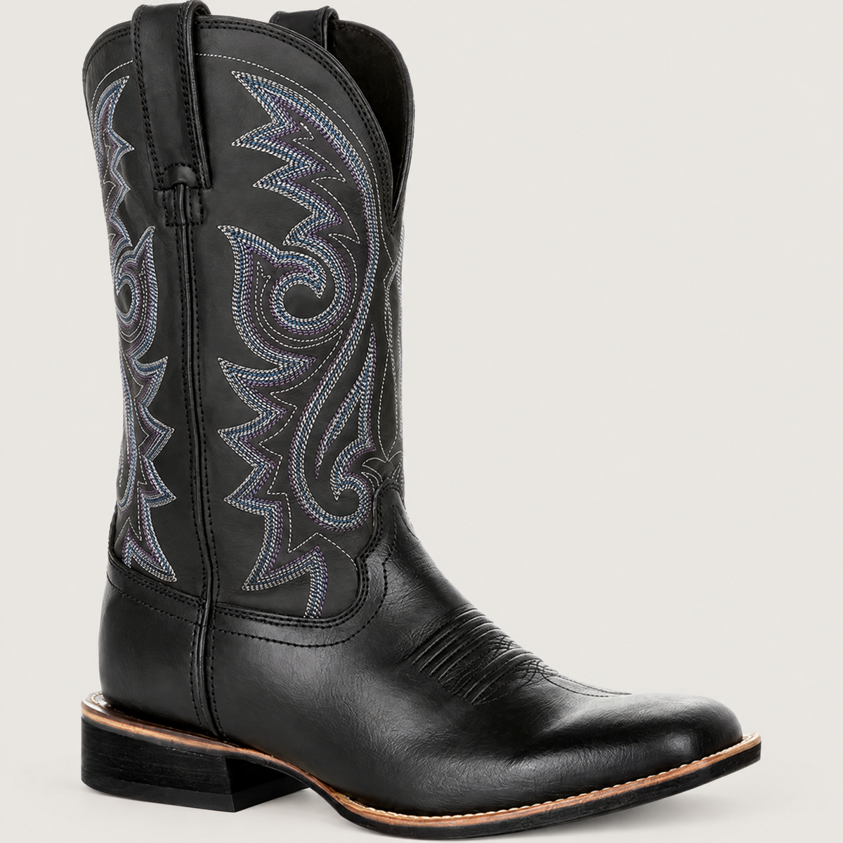 Men's embroidered cowboy boots