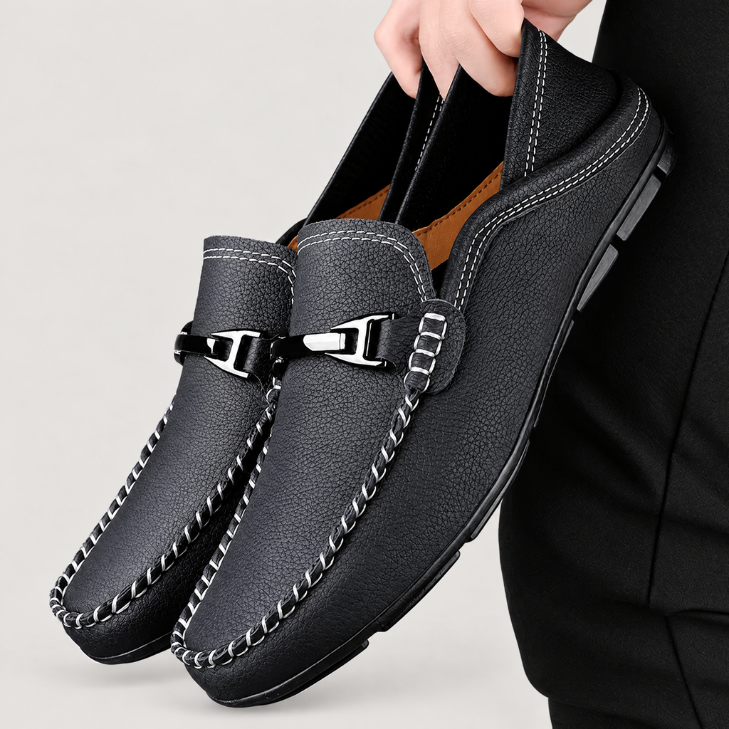 Men's bit driving loafers