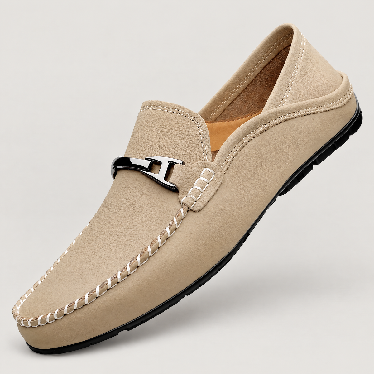Men's bit driving loafers